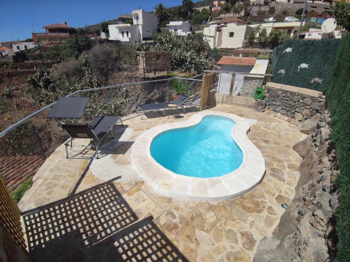 Romantic Hamlet Cottage With Private Pool La Fragua De Eliseo 坎德拉里亚 外观 照片
