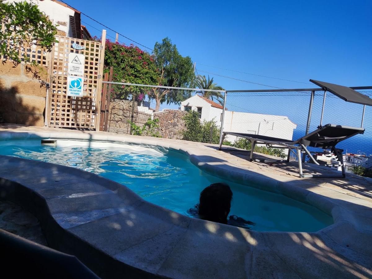 Romantic Hamlet Cottage With Private Pool La Fragua De Eliseo 坎德拉里亚 外观 照片