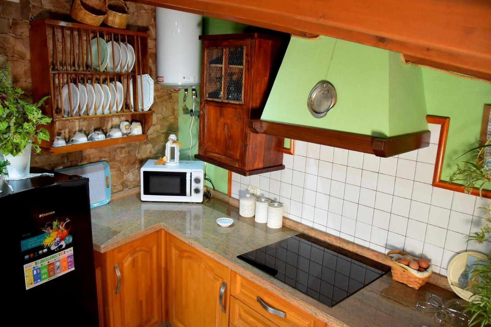 Romantic Hamlet Cottage With Private Pool La Fragua De Eliseo 坎德拉里亚 外观 照片